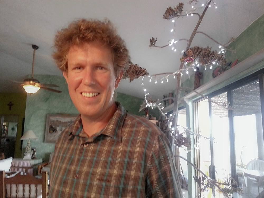 Ben standing next to the Baja Christmas tree—that's our kind of Christmas tree, beats all that traditional festive rubbish. Ben standing next to the Baja Christmas tree—that's our kind of Christmas tree, beats all that traditional festive rubbish.