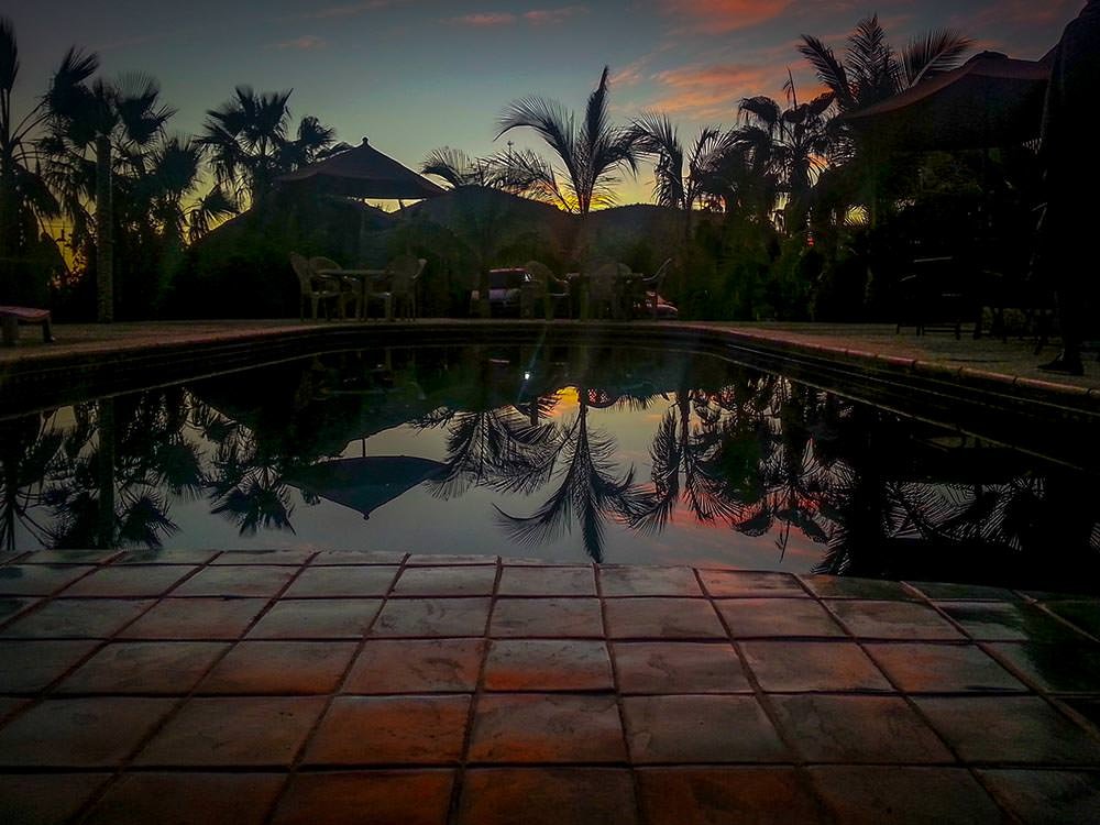 Pity about the gormless teens, the pool was pretty sweet… Pity about the gormless teens, the pool was pretty sweet…