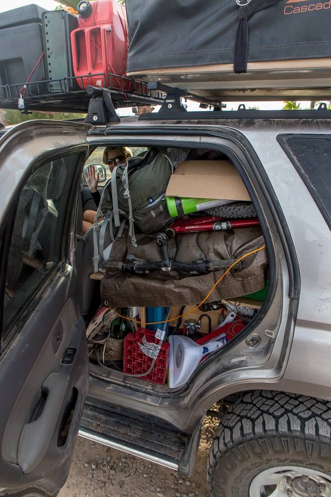 Luckily there was just enough room left for us. Luckily there was just enough room left for us.
