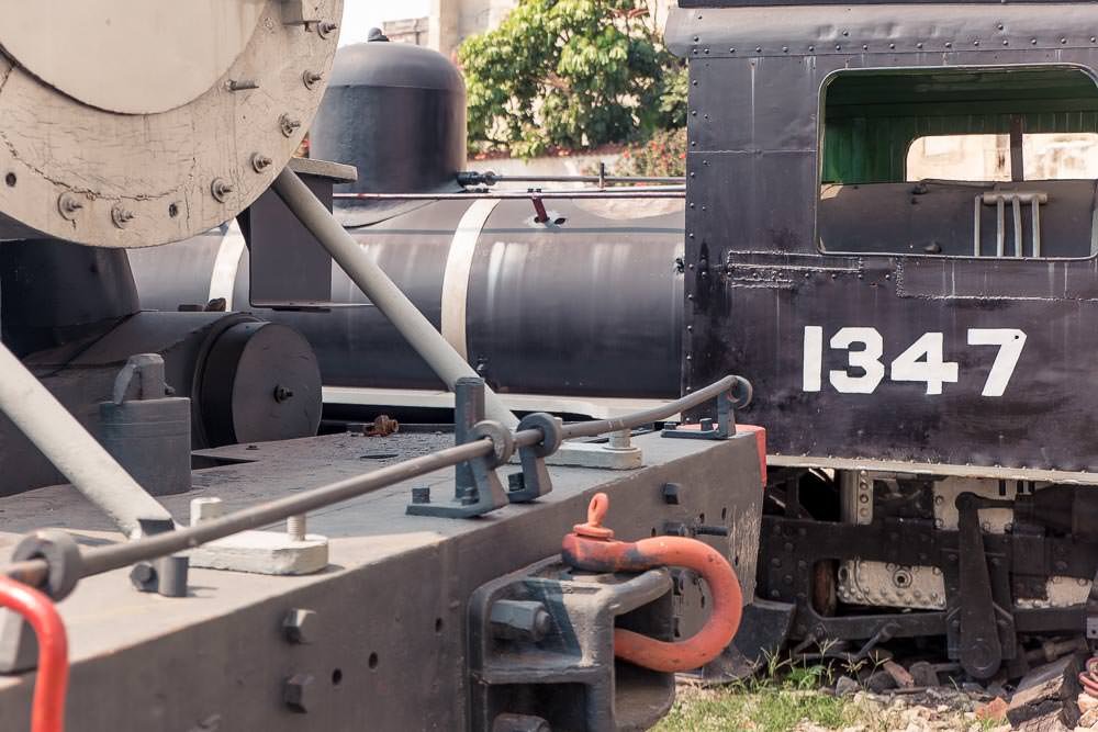 This train 'museum' was of questionable quality, but the chap at the gate was friendly. Plus, can't resist a yard full of partially restored trains.
