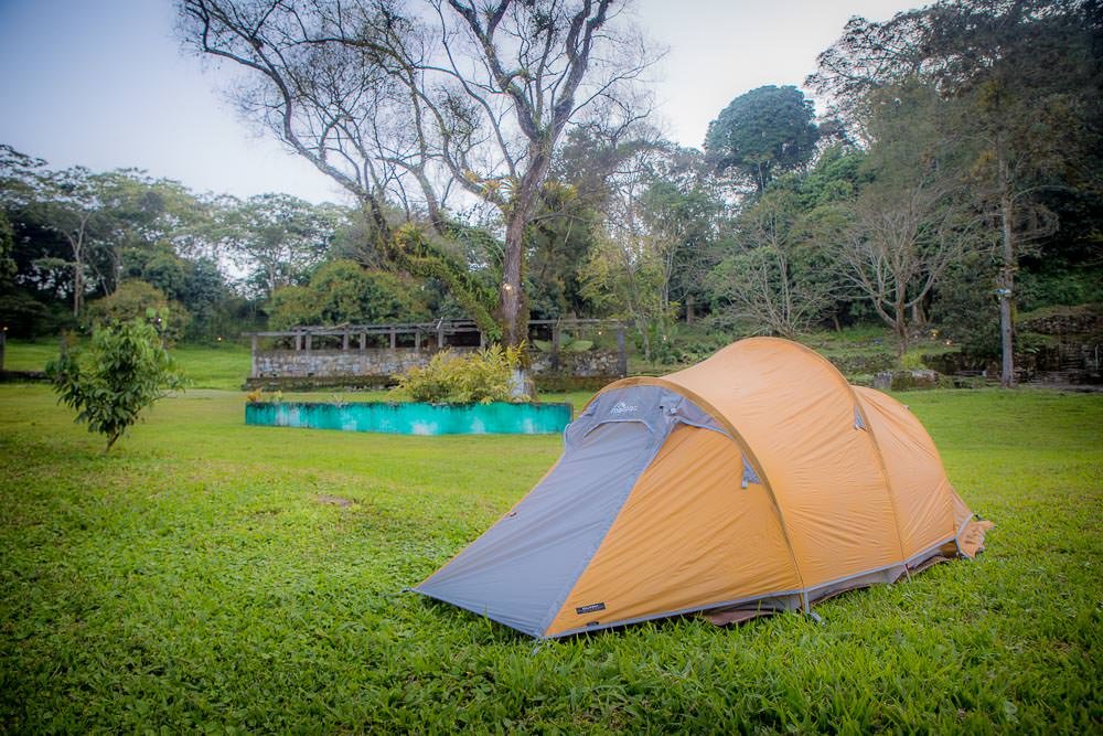 The grass was as comfortable as it looks—it didn't even matter than our sleeping mats were full of holes and wouldn't inflate. The grass was as comfortable as it looks—it didn't even matter than our sleeping mats were full of holes and wouldn't inflate.