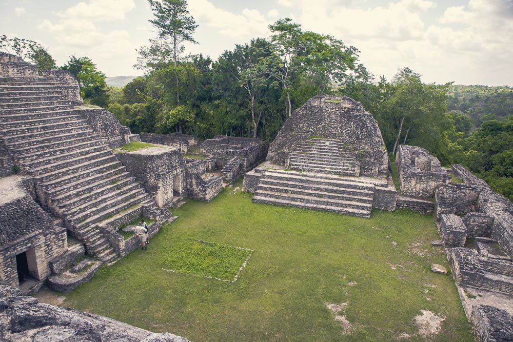 It might be a bit hard to believe, but this temple complex is built on top of an even larger temple. We're impressed.