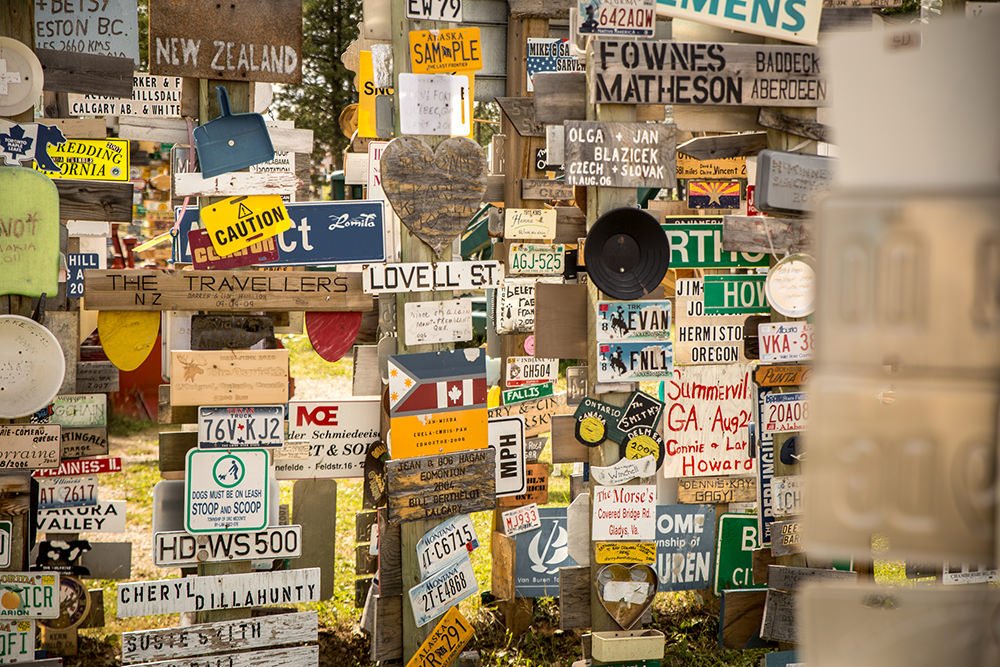 Sign Post Forest, Watson Lake