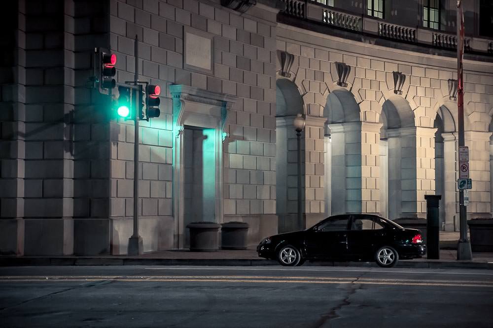 Washington DC at night