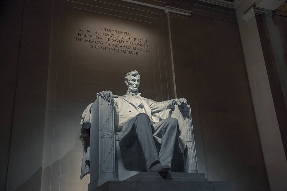 Lincoln Memorial, Washington DC, at night