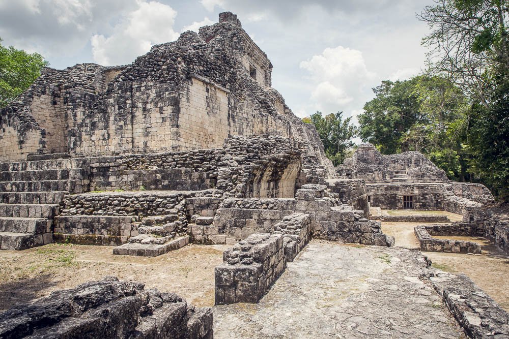 Becan ruins.